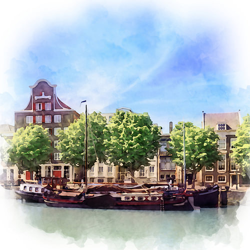 Dordrecht, Wolweverhaven, South Holland by Danny de Klerk