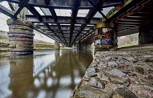 Le pont ferroviaire sur Graham Forrester