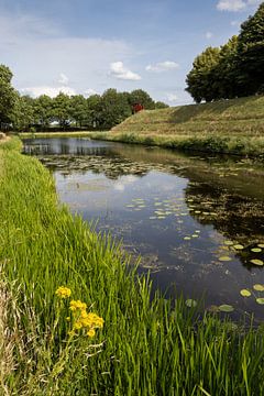 Zomer in Bourtange, Groningen, Nederland van Imladris Images