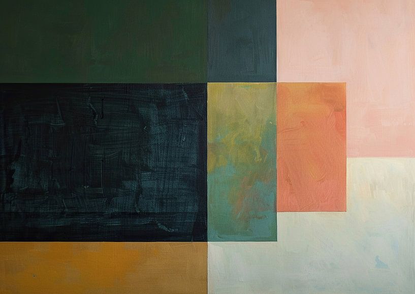 Geometry of Silence Overlay by Modern Collection