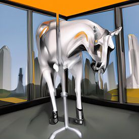 Dieren in de Stad van Lions-Art