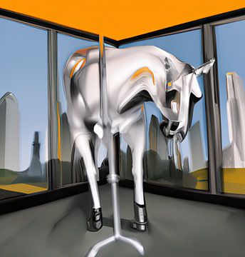 Dieren in de Stad van Lions-Art