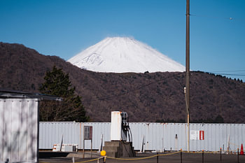 Auftanken bei Fuji