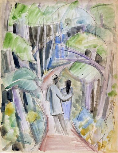 Marcheurs, Dorothea Maetzel-Johannsen, 1919