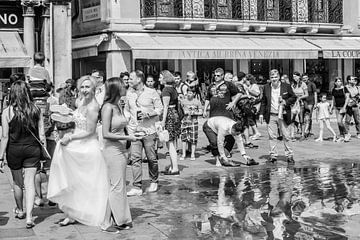 A wedding in Venice. van Bianca Boogerd
