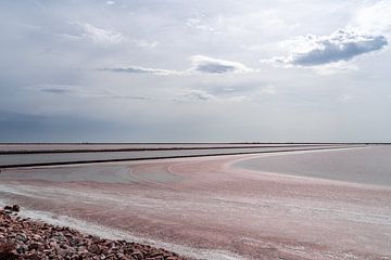Roze zeezout met strakke lijnen van Mel van Schayk