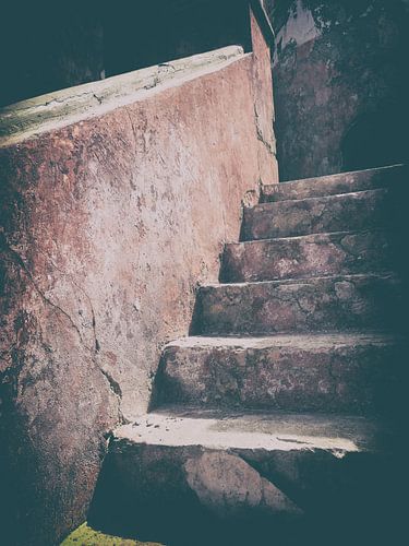 Vuurtoren Klein Curaçao - trap