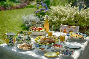 Enjoy the Italian lifestyle in the garden