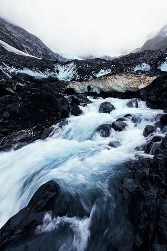 Le glacier Byron en Alaska |