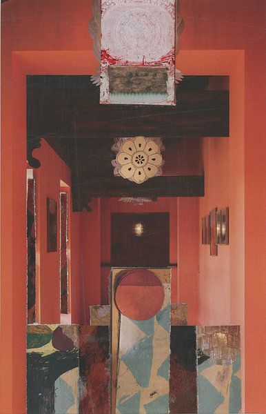 Colourful interior landscape by MFG Art