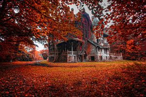 Fall Autum Schloss von Michelle Casteren