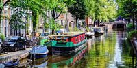 Jordaan Egelantiersgracht Amsterdam Nederland van Hendrik-Jan Kornelis thumbnail