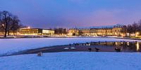 Parlement en nieuw paleis in Stuttgart van Werner Dieterich thumbnail