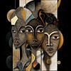 African Abstract 5 von Joost Bolten