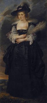 Pierre Paul Rubens, Portrait d'Helena Fourment sur Atelier Liesjes