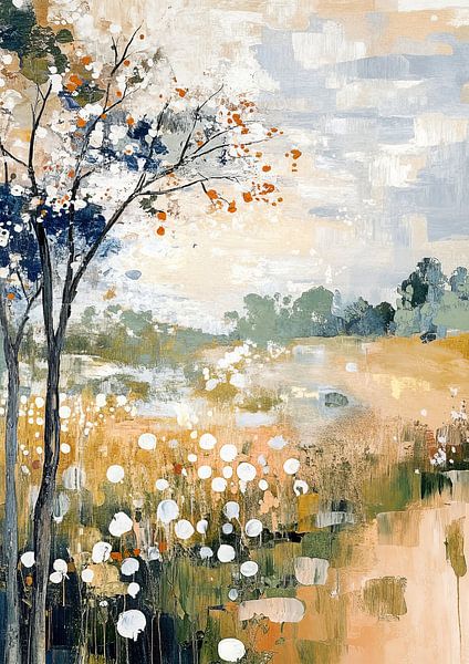 Blumenfeld von Zen und Mehr