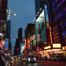 New York bei Nacht von Kelly Vermeer