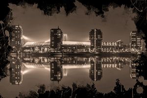 Feijenoord ART Rotterdam Stadion "De Kuip" Reflexion