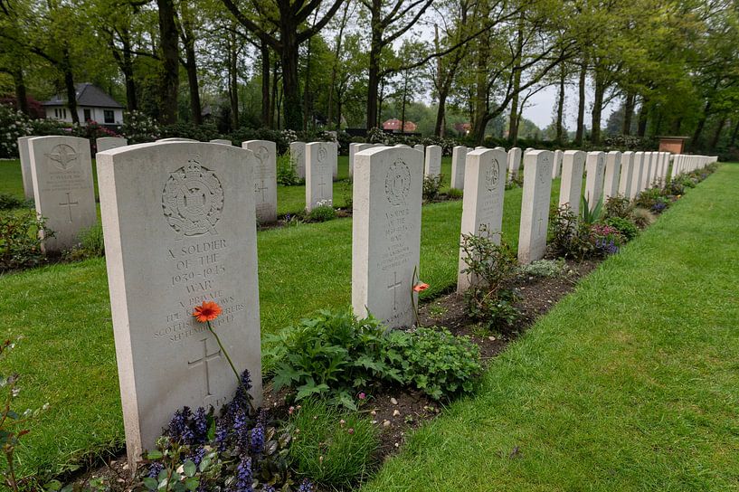 Oosterbeek Niederländischer Friedhof der britischen und polnischen Luftlandetruppen von Richard Wareham