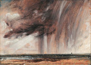 Regenbuien over de zee, John Constable