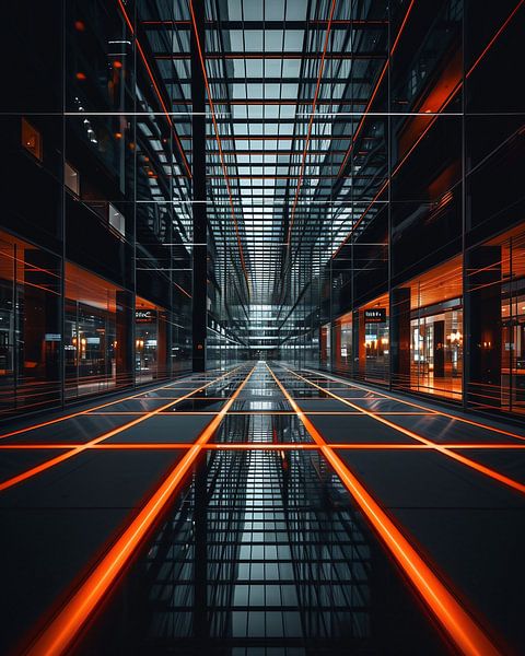 Urbane Ästhetik von fernlichtsicht