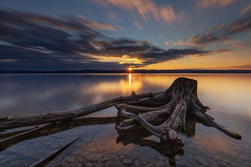 Zonsondergang aan de Ammersee
