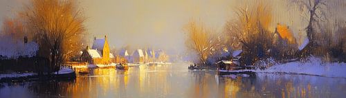 Paysage d'hiver | Douceur sur la neige