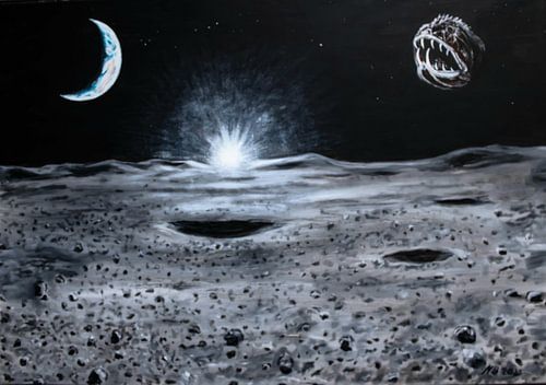 Un mystérieux visiteur venu de la Lune
