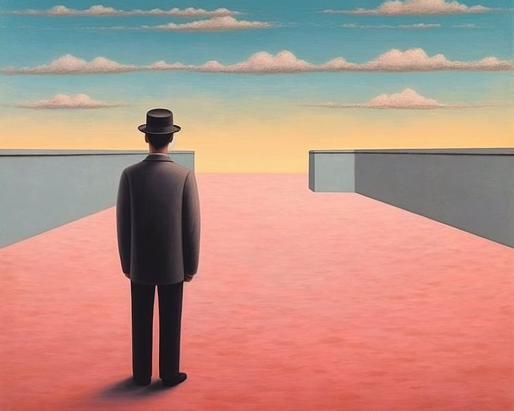 Surrealistische Malerei | Moderne Malerei von ARTEO Gemälde