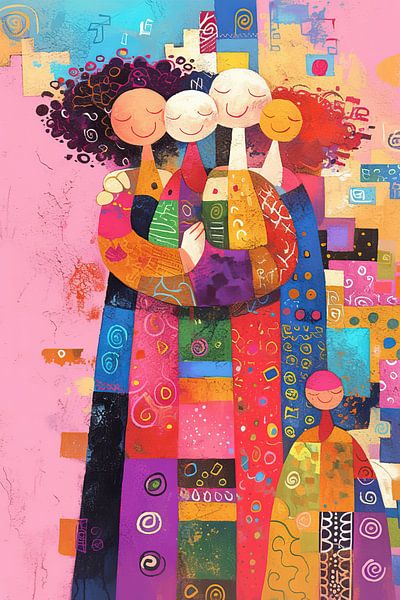Joy in Diversity by ARTEO Paintings