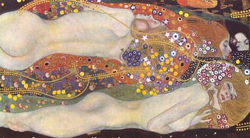 Waterslangen, Gustav Klimt