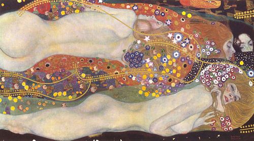 Waterslangen, Gustav Klimt