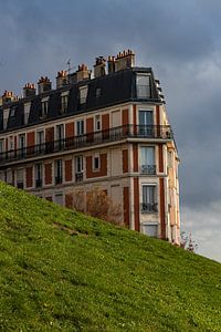 Häuser in Montmartre, Paris von Nynke Altenburg