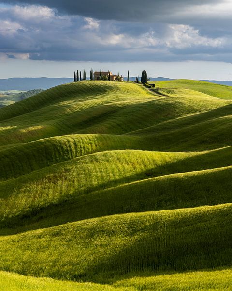 Abendsonne in der Toskana, Italien von Adelheid Smitt