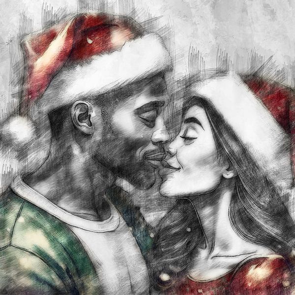 All I want for Christmas is you (tekening) van Art by Jeronimo