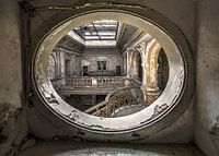 Fairytale castle in ruins