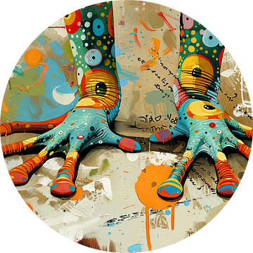 Abstract van Blikvanger Schilderijen