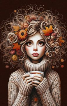 Autumn Girl van J.O. Han