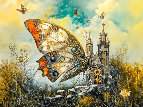 Mystic altar butterfly