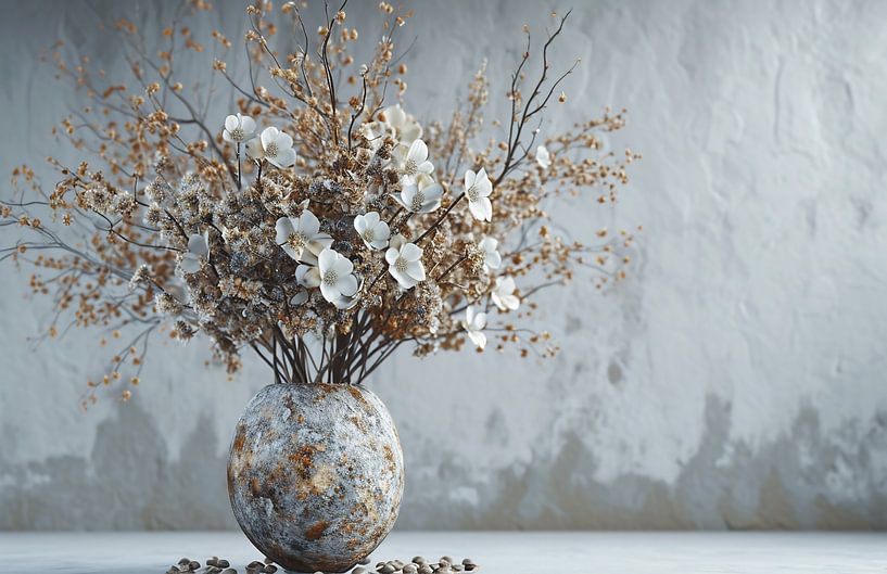 Esthetisch stilleven van fernlichtsicht