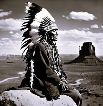 The Navajo Indian by Gert-Jan Siesling