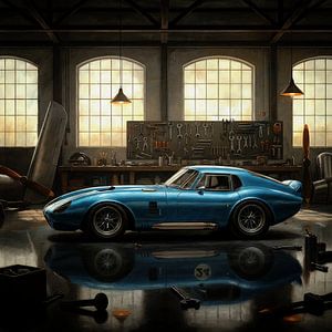 1965 Shelby Daytona in goldenem Licht