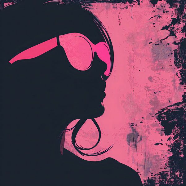 Roze dame van Andreas Magnusson