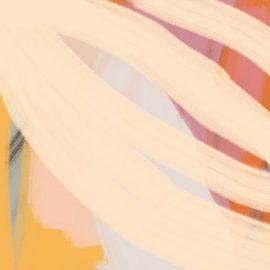 Formes et lignes colorées no. 1 sur Dina Dankers