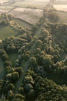 Prachtig groen landschap | Luchtfoto van Zuid-Limburg, Nederland. Landschap en natuurfotografie
