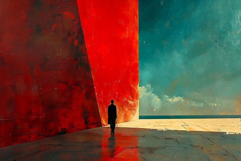 The way to the sea by Heike Hultsch