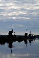 Kinderdijk, Alblasserdam, die Niederlande - Mühlenerbe
