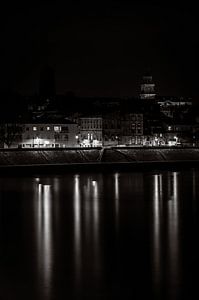 Arles (Frankrijk)  bij nacht (lange sluitertijd) van Werner Lerooy