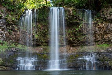 Waterfall Wales 4 by Albert Mendelewski