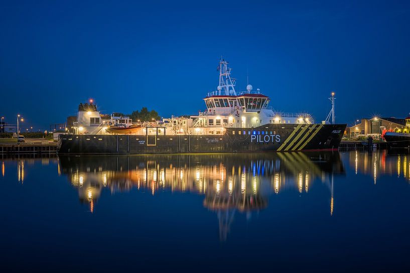 Loodsboot Pollux van Jan Georg Meijer